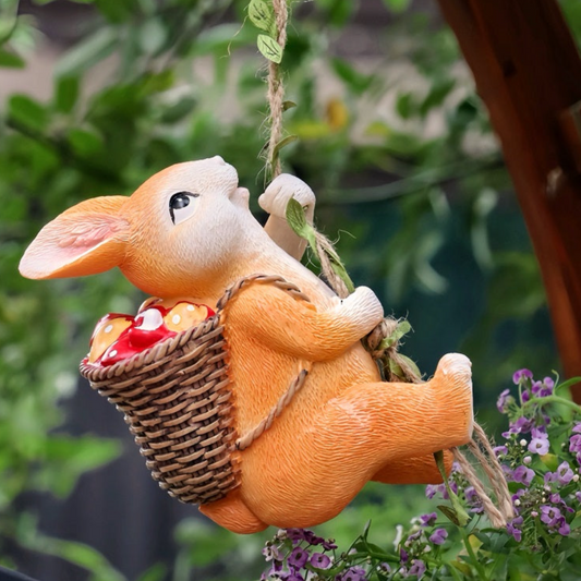 EcoGardn™ Resin Climbing Rabbit