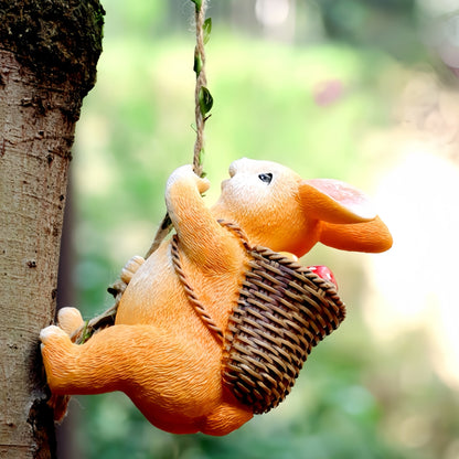 EcoGardn™ Resin Climbing Rabbit