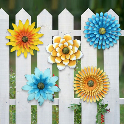 Metal Flower Wall Hanging