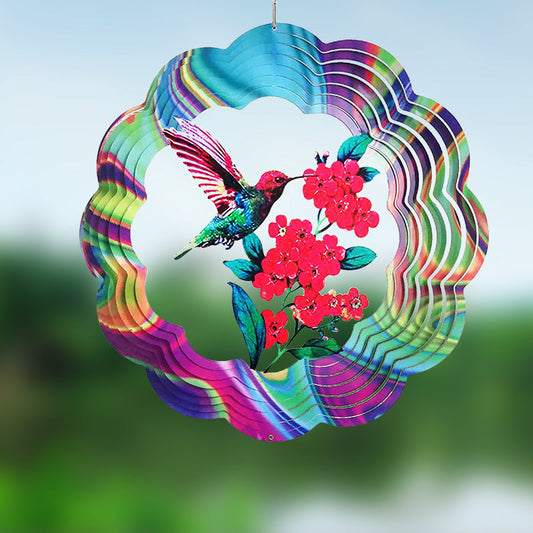 EcoGardn™ 3D Hummingbird Wind Spinner