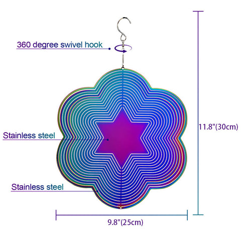 Hexagonal Wind Spinner