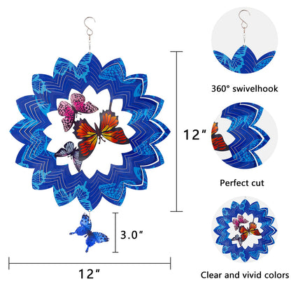 EcoGardn™ 3D Butterfly Wind Spinner