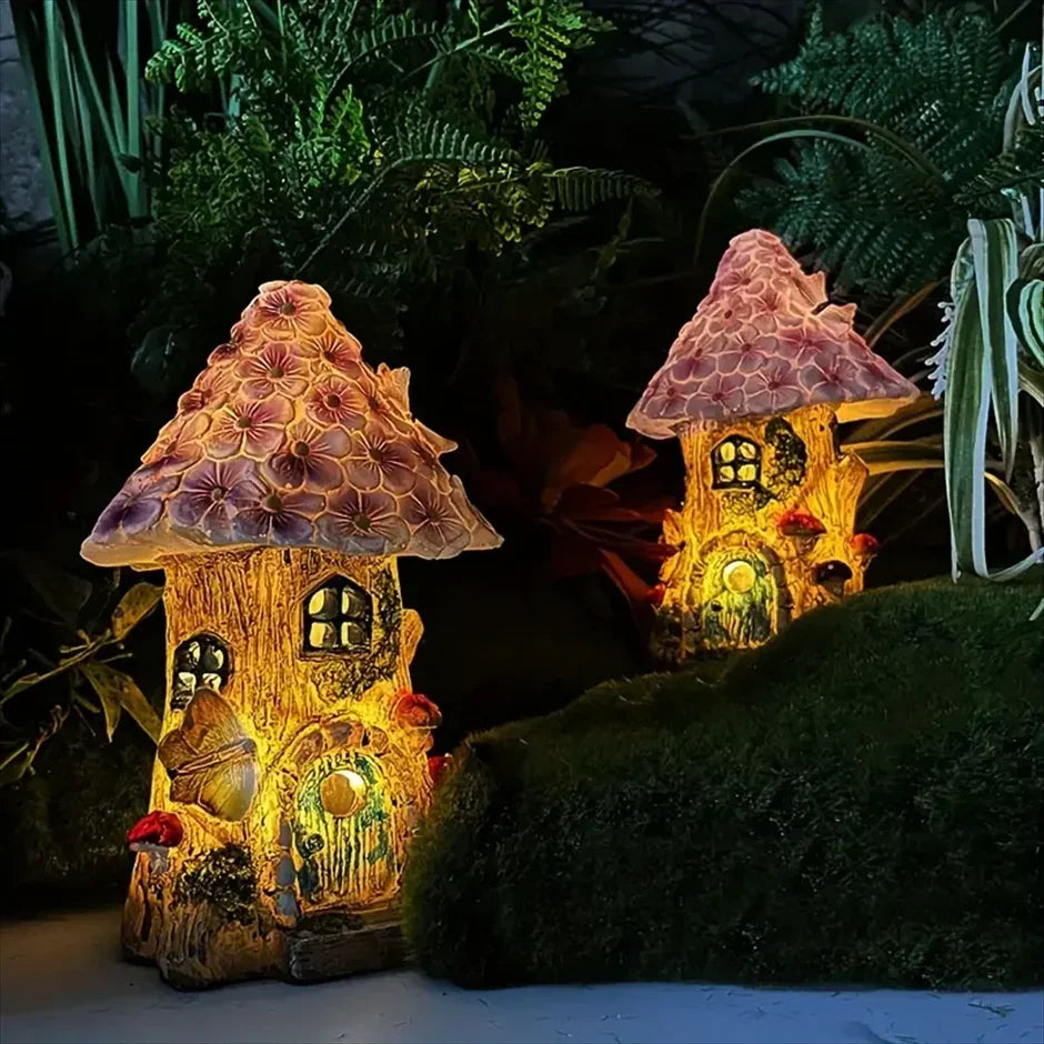 EcoGardn™ Solar Fairy Garden House