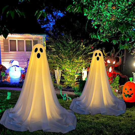 EcoGardn™ Large Light-Up Ghosts