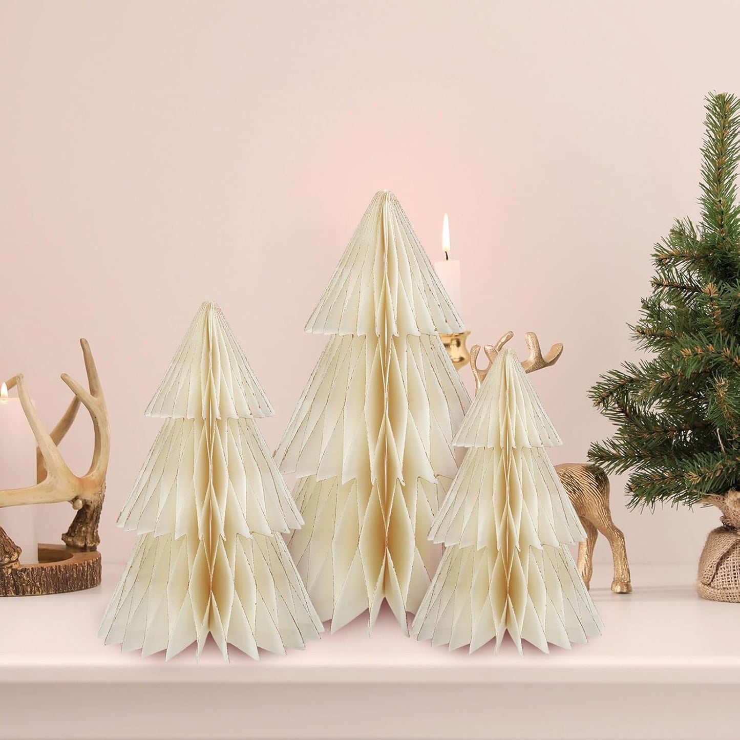 Paper Christmas Tree 3 Pcs