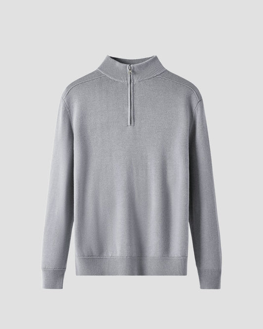 100% MERINO WOOL ZIP UP