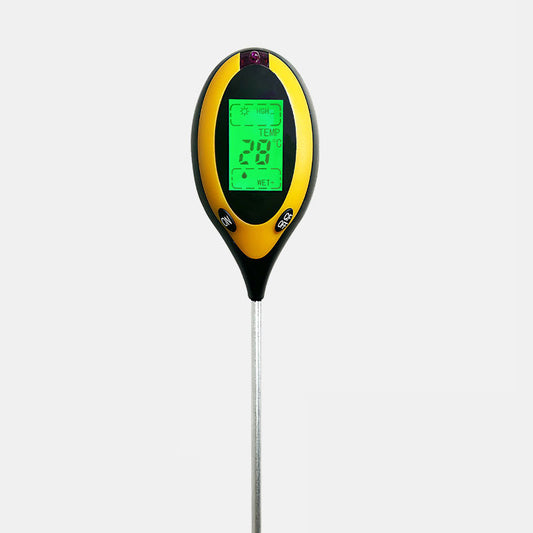 Garden Soil Tester - Ph, Moisture, Temperature and Light (4-in-1)