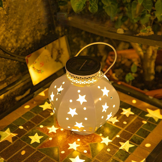 EcoGardn™ Solar Star Hanging Lanterns