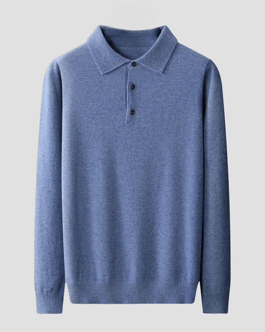 100% CASHMERE POLO