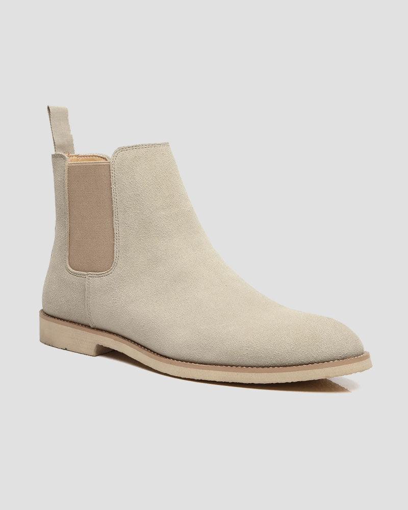 SUEDE CHELSEA BOOTS