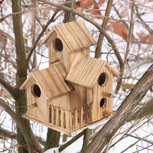 Wooden Bird Nest