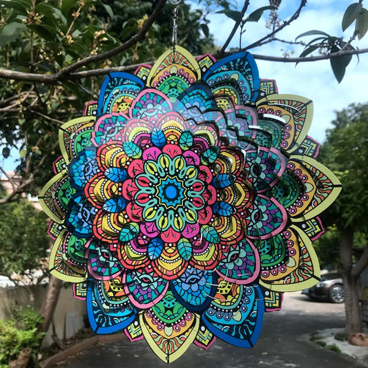 EcoGardn™ Mandala 3D Wind Spinner