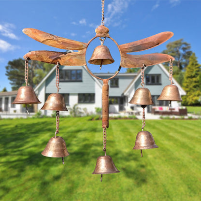 Dragonfly with Bells Wind Chime