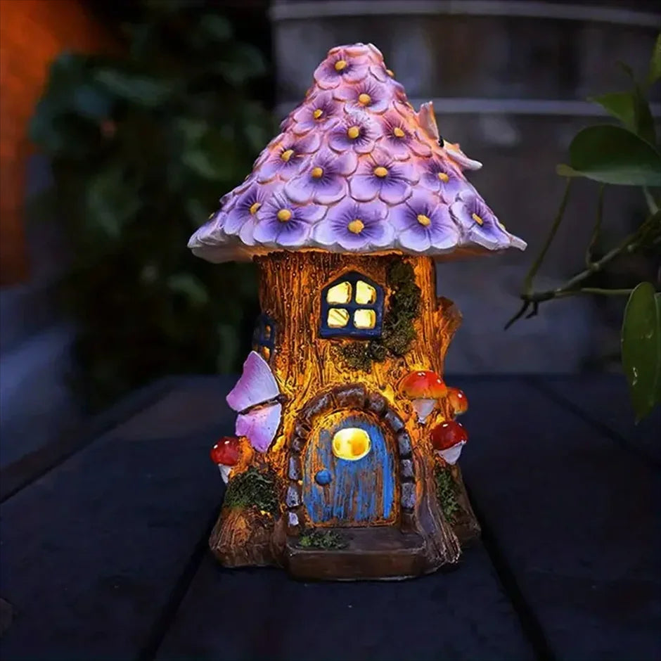 EcoGardn™ Solar Fairy Garden House