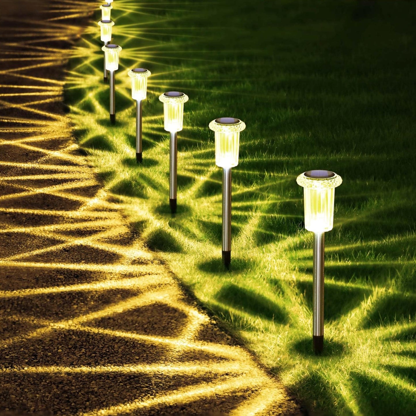 EcoGardn™ Solar Pathway lights