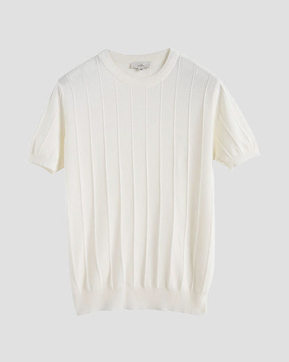 CANNES RIBBED T-SHIRT