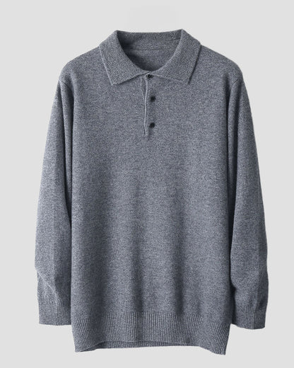 100% CASHMERE POLO