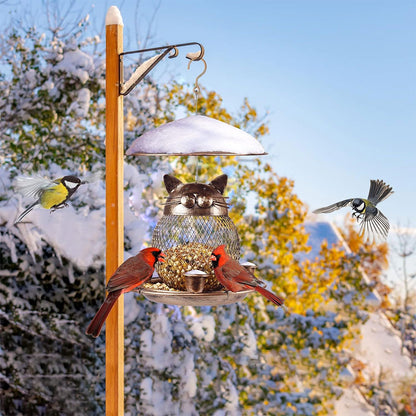 EcoGardn™ Cute Cat Shape Bird Feeder