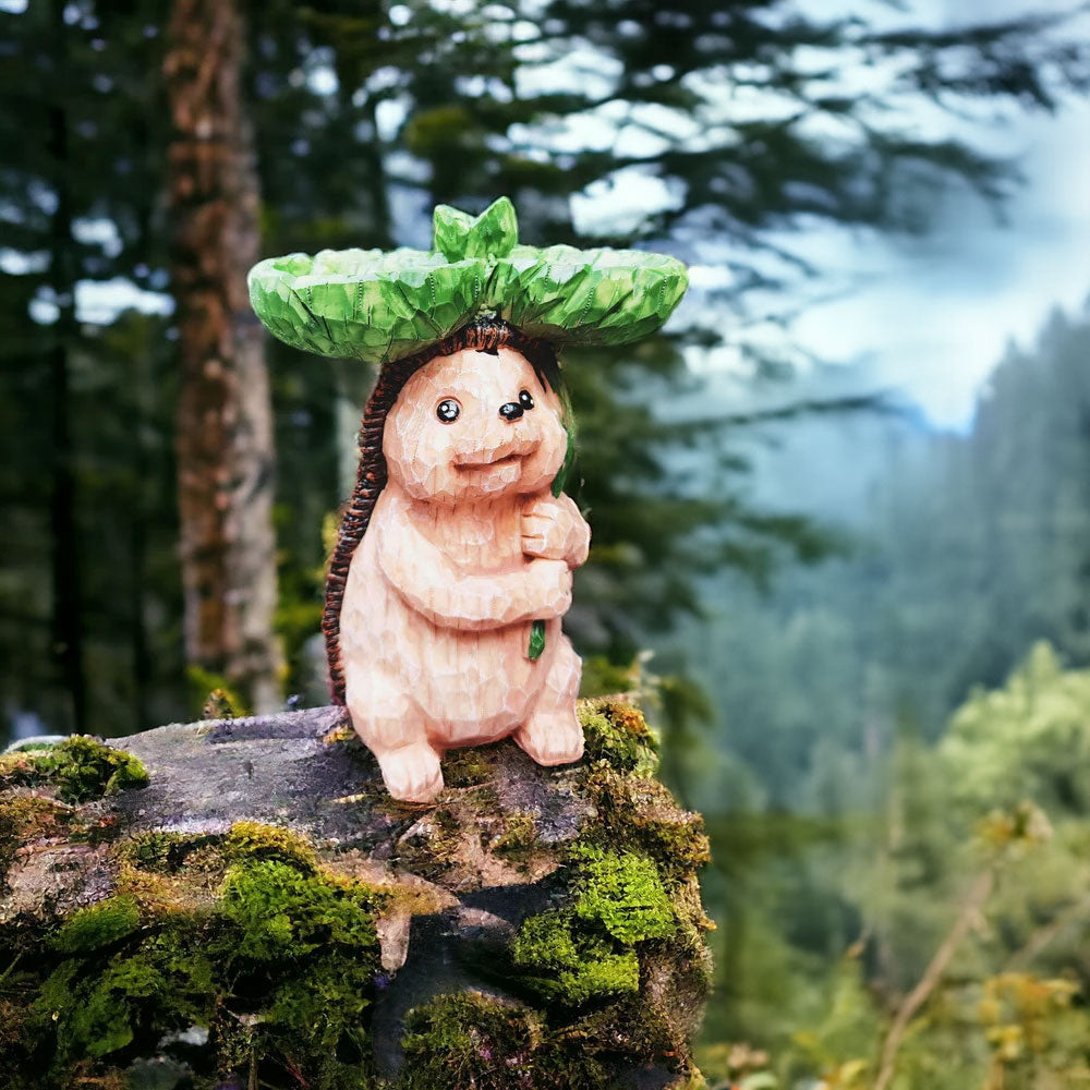 Cute Hedgehog Bird Feeder