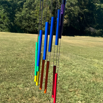 Rainbow Color Wind Chimes