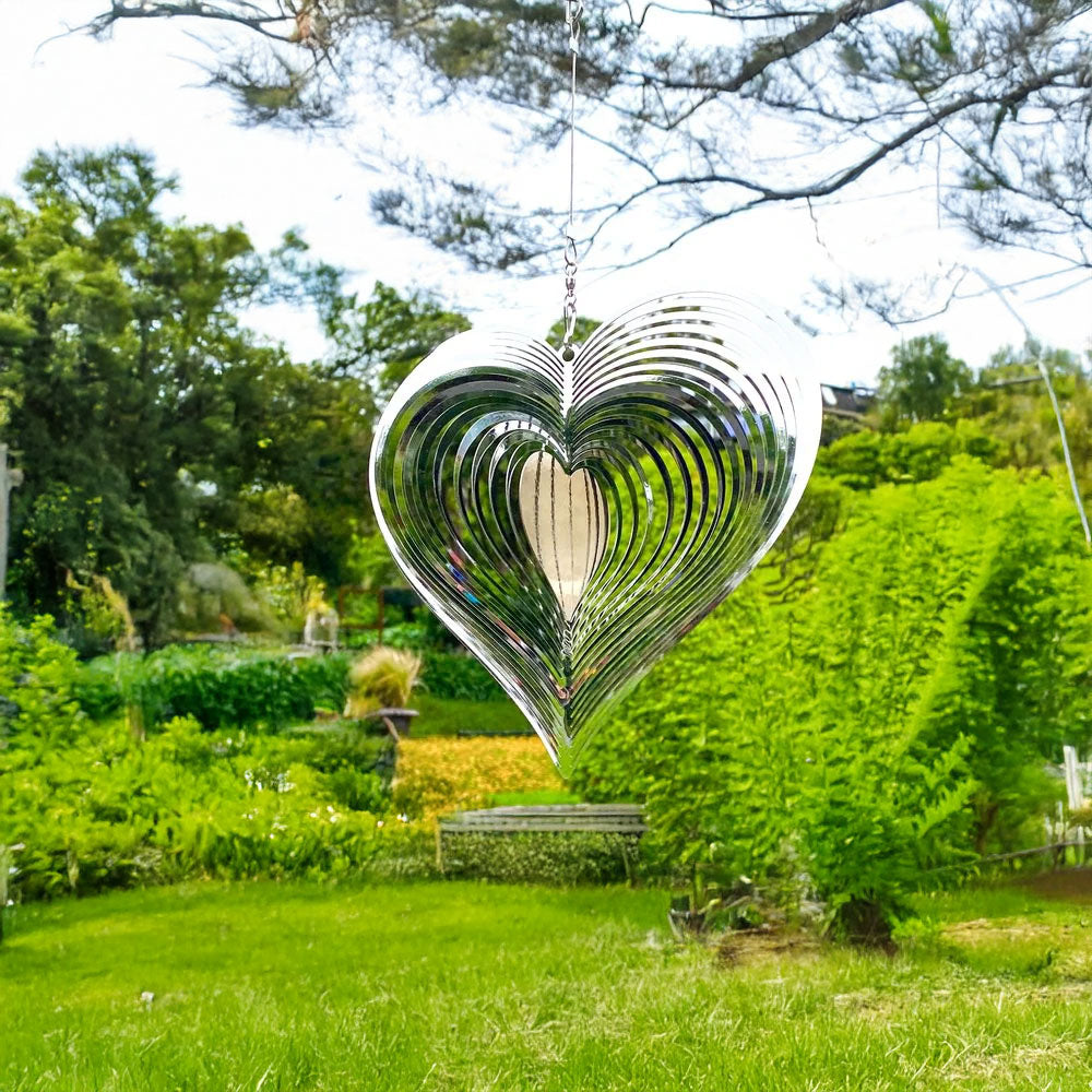 Heart Wind Spinner