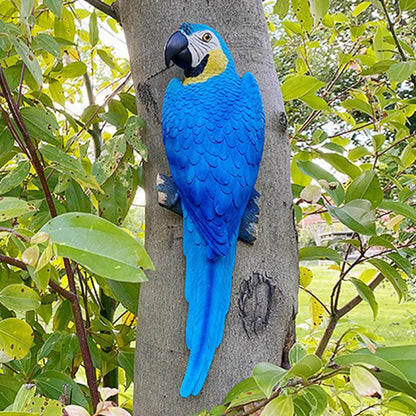 EcoGardn™ Wall Mounted Parrot Statue