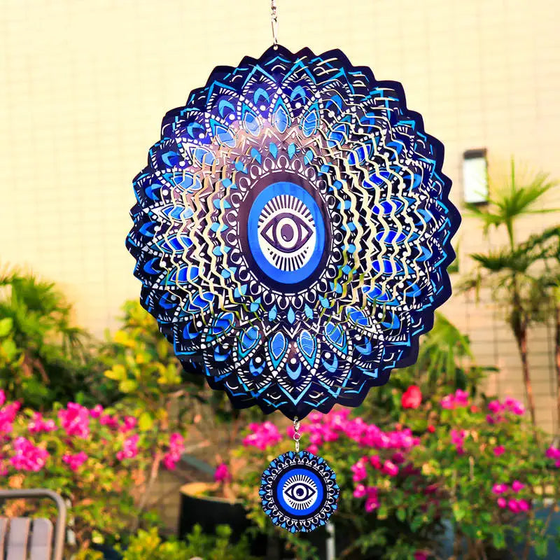 EcoGardn™ Evil Eye 3D Wind Spinner