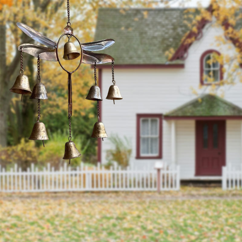 Dragonfly with Bells Wind Chime