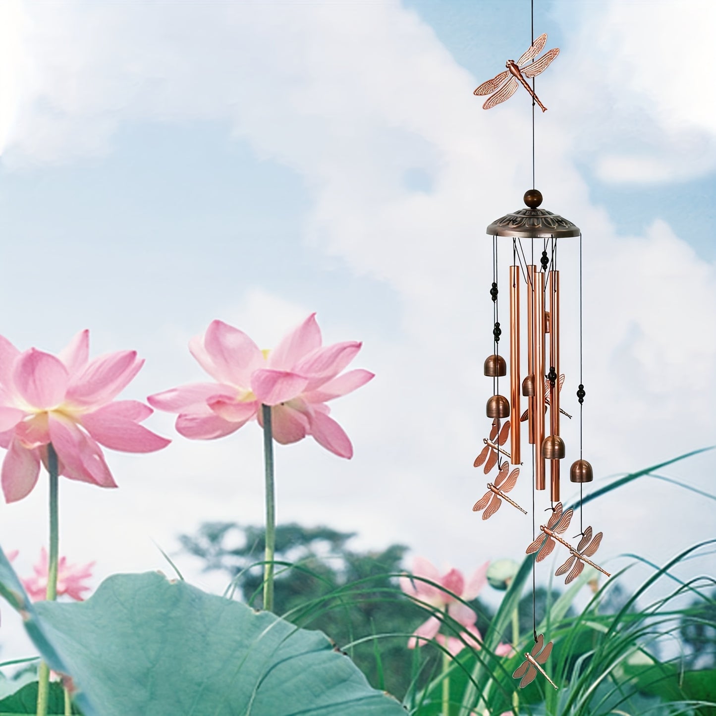 EcoGardn™  Dragonfly Wind Chimes