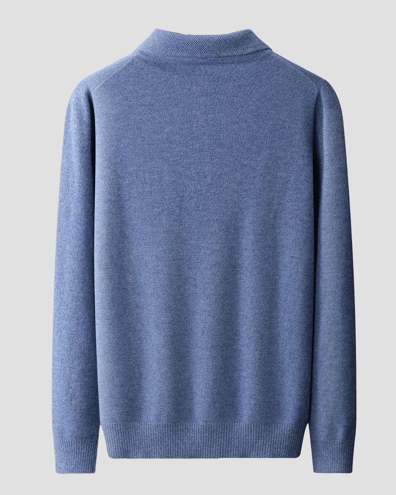 100% CASHMERE POLO