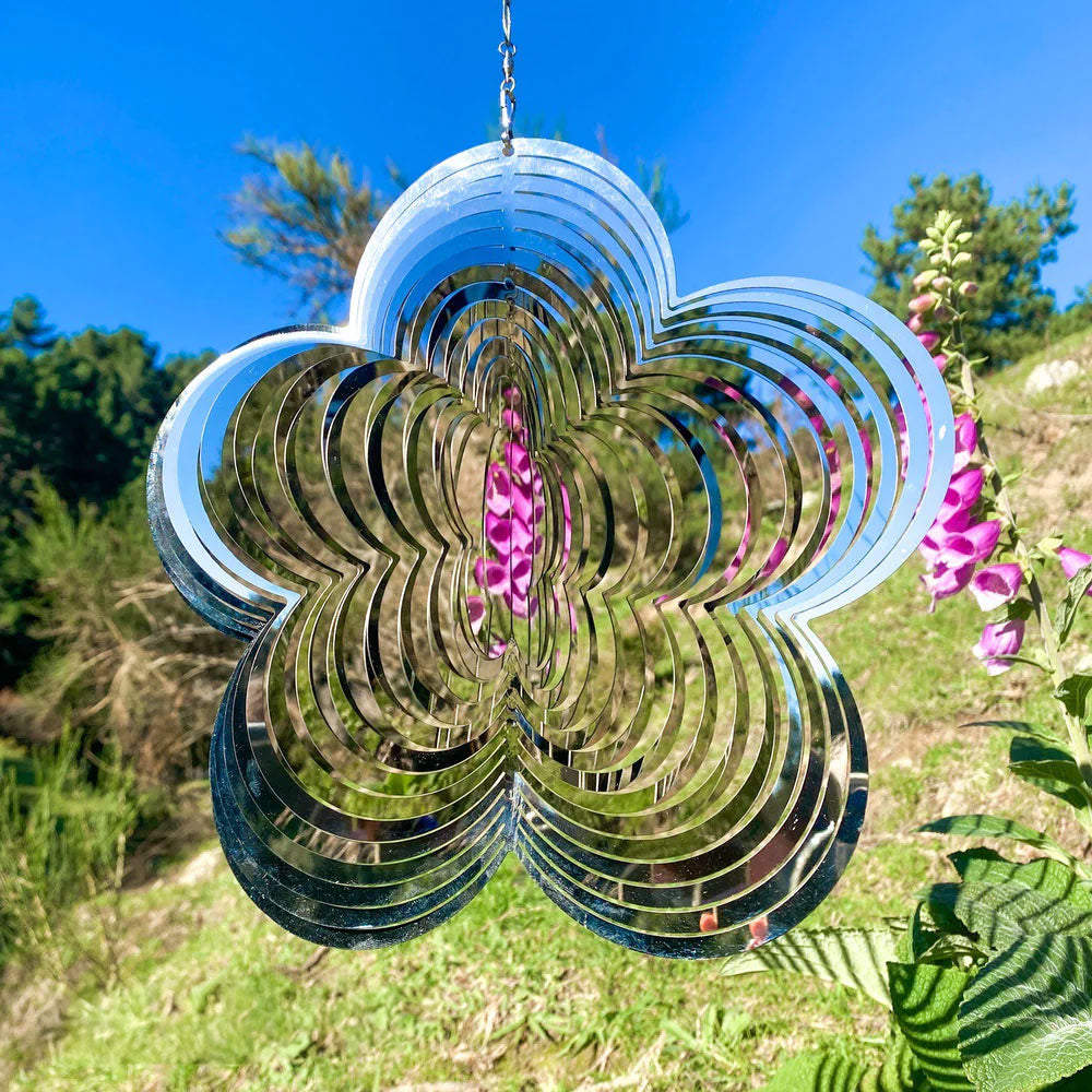 Flower Wind Spinner