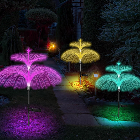 EcoGardn™ Jellyfish Star Solar Lights