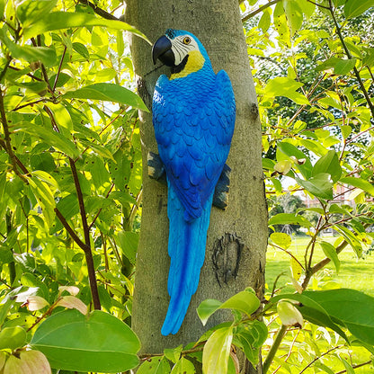 EcoGardn™ Wall Mounted Parrot Statue