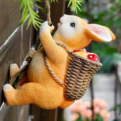 EcoGardn™ Resin Climbing Rabbit