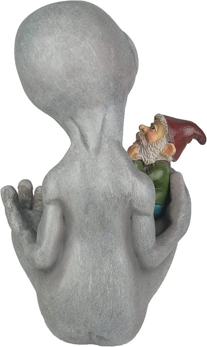 EcoGardn™ Alien and Gnome Statue