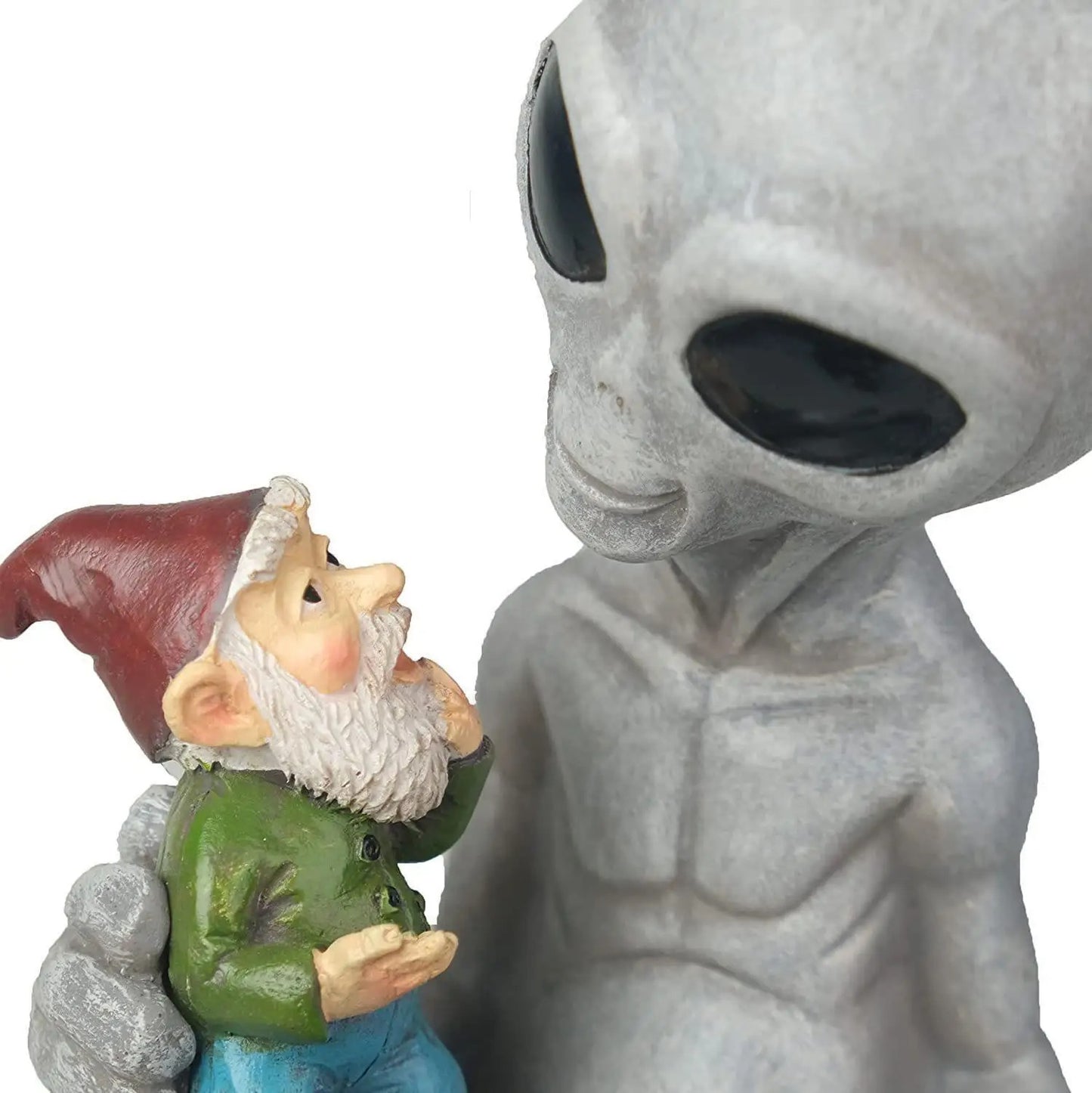 EcoGardn™ Alien and Gnome Statue